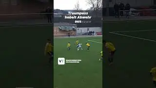 Traumpass hebelt Abwehr aus! #abwehr #traumpass #vereinsticket #fussball #football