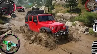 🛻Extreme Offroad Car Simulator Gameplay 3d| Hill Climb Driving Challenge 🚙⛰️