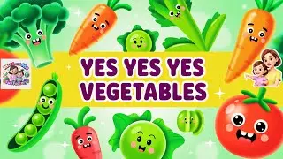 🥦 Песенка про овощи для детей! 🎶 Ешьте полезные овощи | Веселая песенка про еду