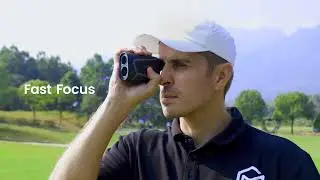 CIGMAN CM-800Y 850 Yards Range Finder Golf, Laser Rangefinder Golfing with USB Rechargeable