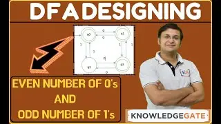 even number of 0's && odd number of 1's | TOC | THEORY OF COMPUTATION | AUTOMATA | part-27