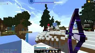 Новый скин играем в скайварс с читером реалином! VimeWorld SlyWars Minecraft