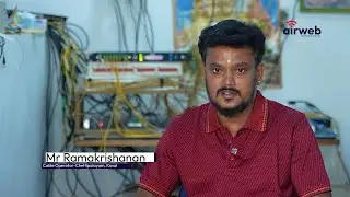 AirWeb | Cable operator- Mr Ramakrishnan, Kovai