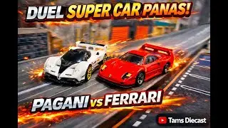Pagani vs Ferrari: Siapa Paling Cepat? Duel Supercar Sengit!