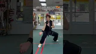 which outfit goes hard??🥵🔥 #kungfu #wushu #martialartslife #martialarts