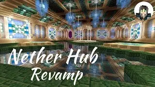 New Design for my Nether Hub: A Reflecting Floor - Minceraft