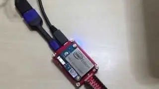 Screen capture of video streaming on Intel Edison