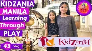 Экскурсия и советы по KidZania Manila | Purple Pink TV