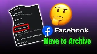 Facebook Archive Settings 2024🤫||Tech By Manisha|| Facebook #fbarchive #unarchive #fbpost