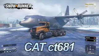 SnowRunner - CAT ct681