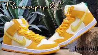 Detailed Photos of Nike SB Dunk High &ldquo;Pineapple&rdquo; /DM0808-700