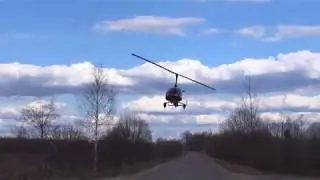 Автожир auto-gyro Cavalon bush pilots по-русски