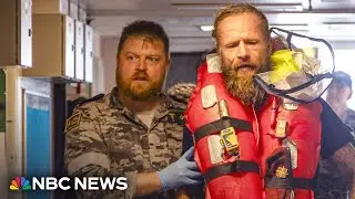 Australian Navy rescues rower caught in cyclone