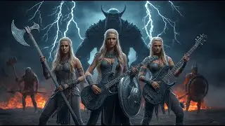 Battle of the North &ndash; Epic Hard Rock Music | AI Short Cinematic Story