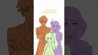 When furina joins the archon team and one has to go #genshinimpact #animation #archons