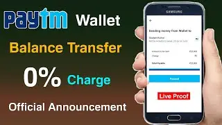 Paytm wallet to bank transfer free | paytm wallet balance transfer free | wallet to bank transfer
