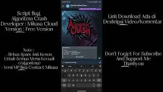 SC BOT BUG VIA TELE FREE !! || Algoritma Crash