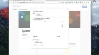 Editing Navigation Menus in Google Sites