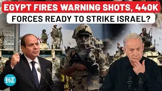 Egypt Goes To The Brink, Gives Israel Ultimatum With Shocking Military Numbers As IDF Bombards Gaza