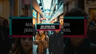 Mall Drama: When Jealousy Goes Viral #shorts #viralvideo #recipe