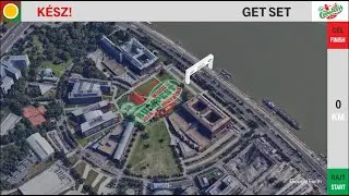 39. SPAR Budapest Maraton 2024  -  Útvonal animáció