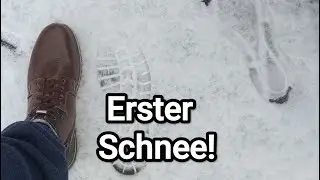 Der erste SCHNEE des Jahres! Winter VLOG