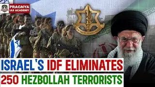 Israel's Military Surge: IDF Hits 2,000 Targets, 250 Hezbollah Terrorists Eliminated @Pragnyaias