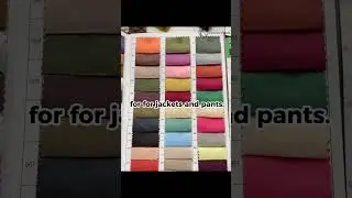 NYLON AND POLYESTER FABRICS FOR JACKETS AND PANTS #shorts