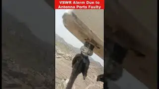 VSWR Alarm due to broken/faulty RF Antenna Port #VSWR #Alarm [Read Description]