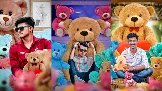 Teddy bear special photo editing | teddy concept Editing in PicsArt 🔥