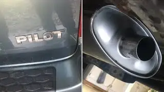 Installing exhaust system on Honda Pilot