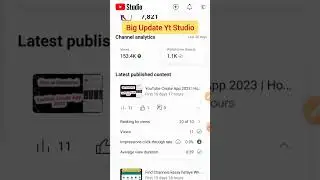 Yt Studio Update 2023 | How to Upload Videos from Yt Studio | Yt Studio Videos Upload Option