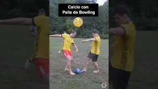 Calcio con Palla da Bowling?! #shorts