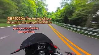 CBR1000rr ขึ้นดอยสุเทพ โคตรฟินเลยจ้า ขี่เรื่อยๆ ฤดูฝนต้นไม้เขียวฉ่ำๆ