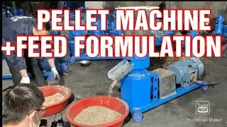 PELLET MACHINE + FREE  FEED FORMULATION | ABA10 AgriBiz
