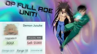 *NEW* DEMON JUSUKE (YUSUKE) SHOCASE - ALL STAR TOWER DEFENCE!!