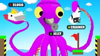 SQUID ISLAND + Ultimate Chicken Horse = CHAOS!