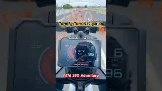 KTM 390 Adventure | Turn By Turn Navigation #ktm390adventure #navigation #maps #ktmadventure390 #gps