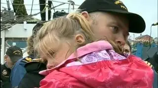 An Emotional Farewell for the Families of HMCS Regina