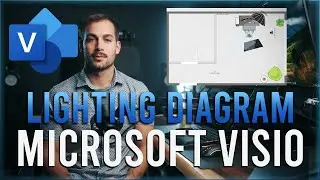 How to Make a Professional Lighting Diagram with Microsoft Visio | How to Use Microsoft Visio