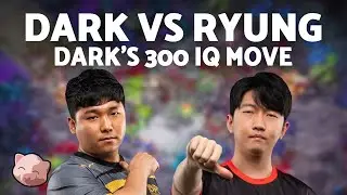 Dark’s 300 IQ choice to GIVE UP ground?! | vs Ryung in WTL (1-game ZvT) - StarCraft 2