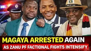 MAGAYA ARRESTED AGAIN AS ZANU PF CHAOS DEEPENS | WILL MNANGAGWA SURVIVE THE POLITICAL TURMOIL?