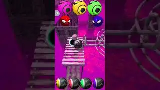 The Ball Changes Color Every Second Can YouTube Fokus - Rollance Going Balls #shorts #goingballs