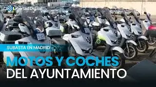 Primera subasta del Ayuntamiento de Madrid: coches a 300€ y motos a 180€