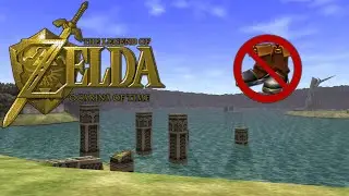 Ocarina of Time - Open Water Temple without iron boots (hookshot method)