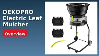 REVIEW (2025): DEKOPRO Electric Leaf Mulcher. Features.