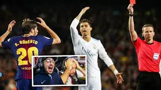 Las 20 EXPULSIONES MÁS LOCAS del FÚTBOL... REACCIONANDO con PAPI GAVI