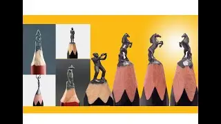 # Impressive Art on the tip of a Pencil  | Pencil Tip Incredible sculptures