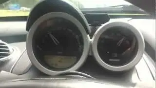 smart roadster-coup&eacute; BRABUS Xclusive kickdown 0-100 acceleration