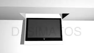 Tilting TV Ceiling system